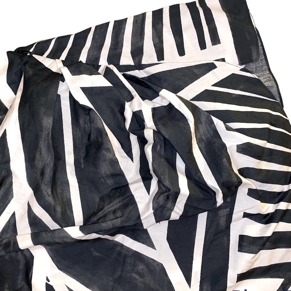 ZARA Asymmetrical high waisted skirt